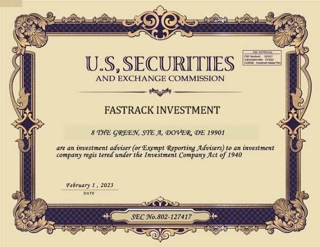 Fastrack certification